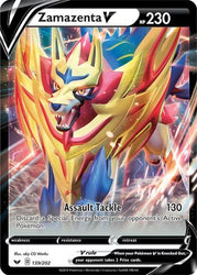 Zamazenta V (139/202) (Jumbo Card) [Sword & Shield: Base Set]