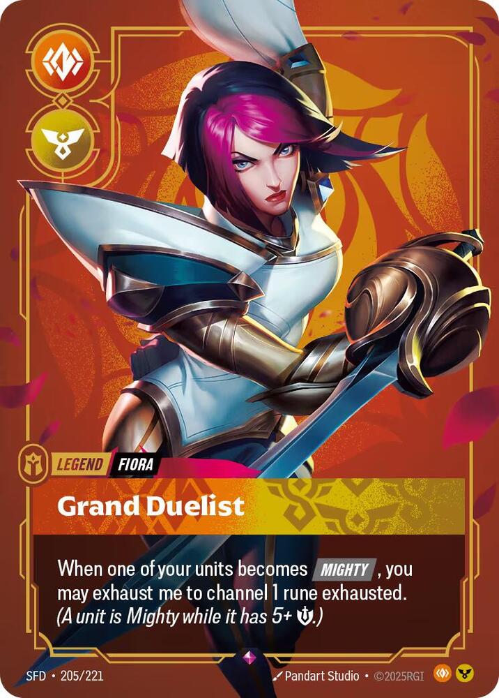 Fiora, Grand Duelist (205/221) [Spiritforged]