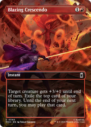 Blazing Crescendo (Borderless) [Marvel Super Heroes]