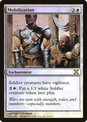 Mobilization (Premium Foil) [Tenth Edition]
