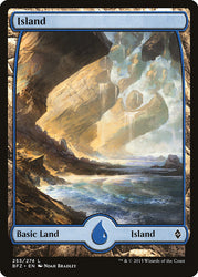 Island (255) (Full Art) [Battle for Zendikar]