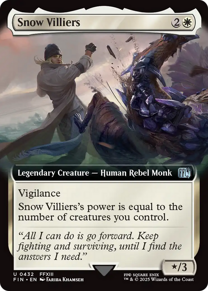 Snow Villiers (Extended Art) [FINAL FANTASY]