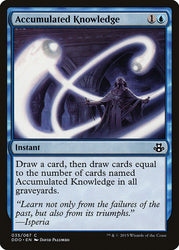 Accumulated Knowledge [Duel Decks: Elspeth vs. Kiora]