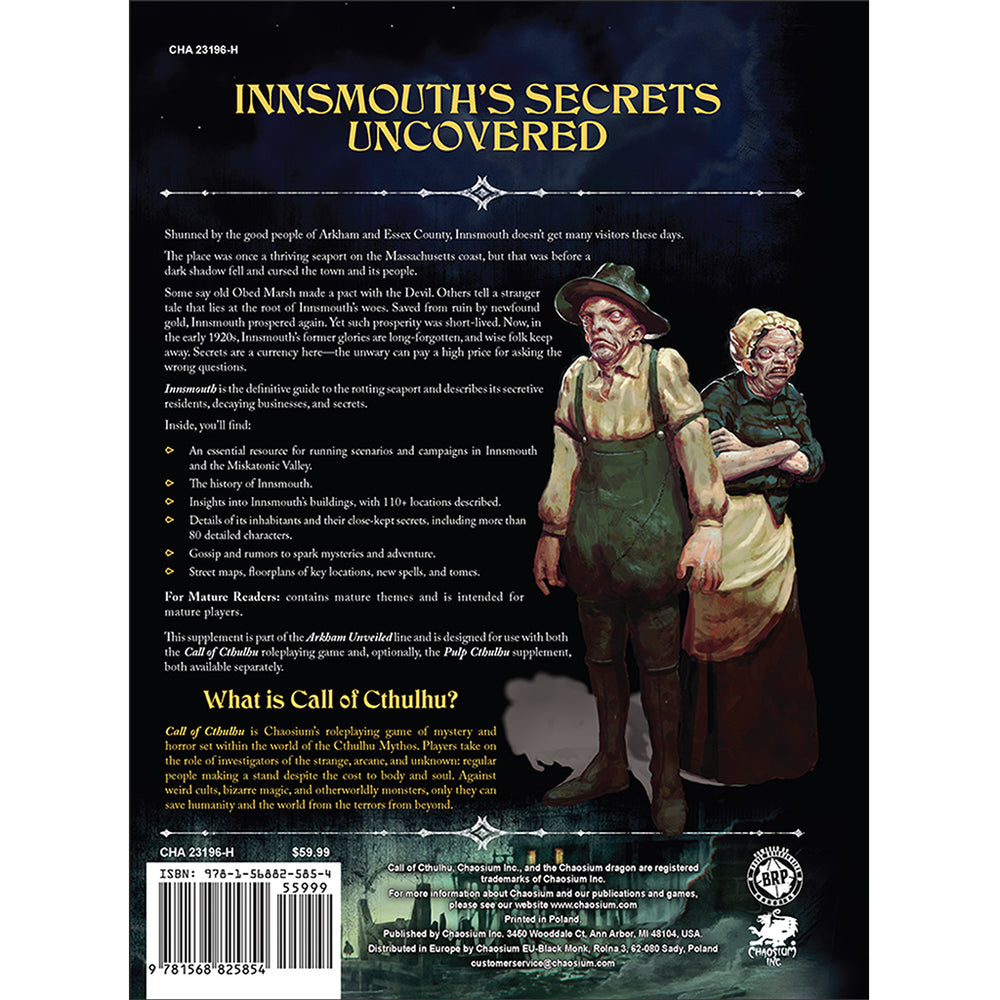 Call of Cthulhu: Innsmouth (Hardcover)