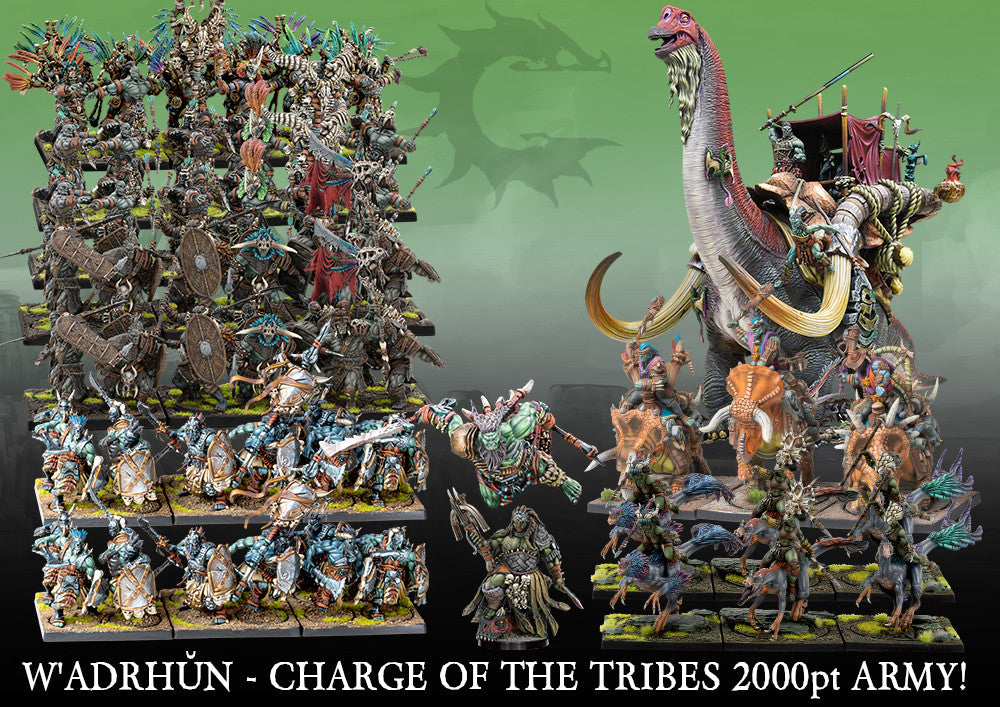 Conquest: W'adrun Charge of the Tribes (2000 pt Army)