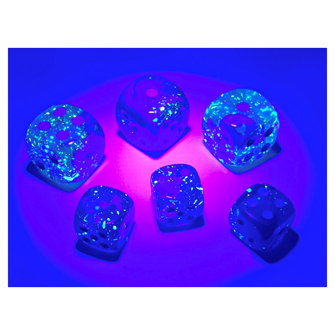 Chessex: Gemini Blue-Blue/Light Blue 12mm Dice Block (CHX 26863)