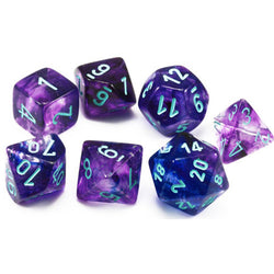 Chessex: Nebula Polyhedral Oceanic/Gold Luminary (CHX 27557)