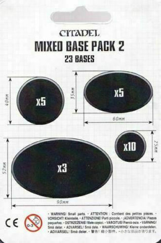 Citadel Hobby: Mixed Base Pack 2