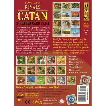 Rivals for CATAN: 2-Player Card Game