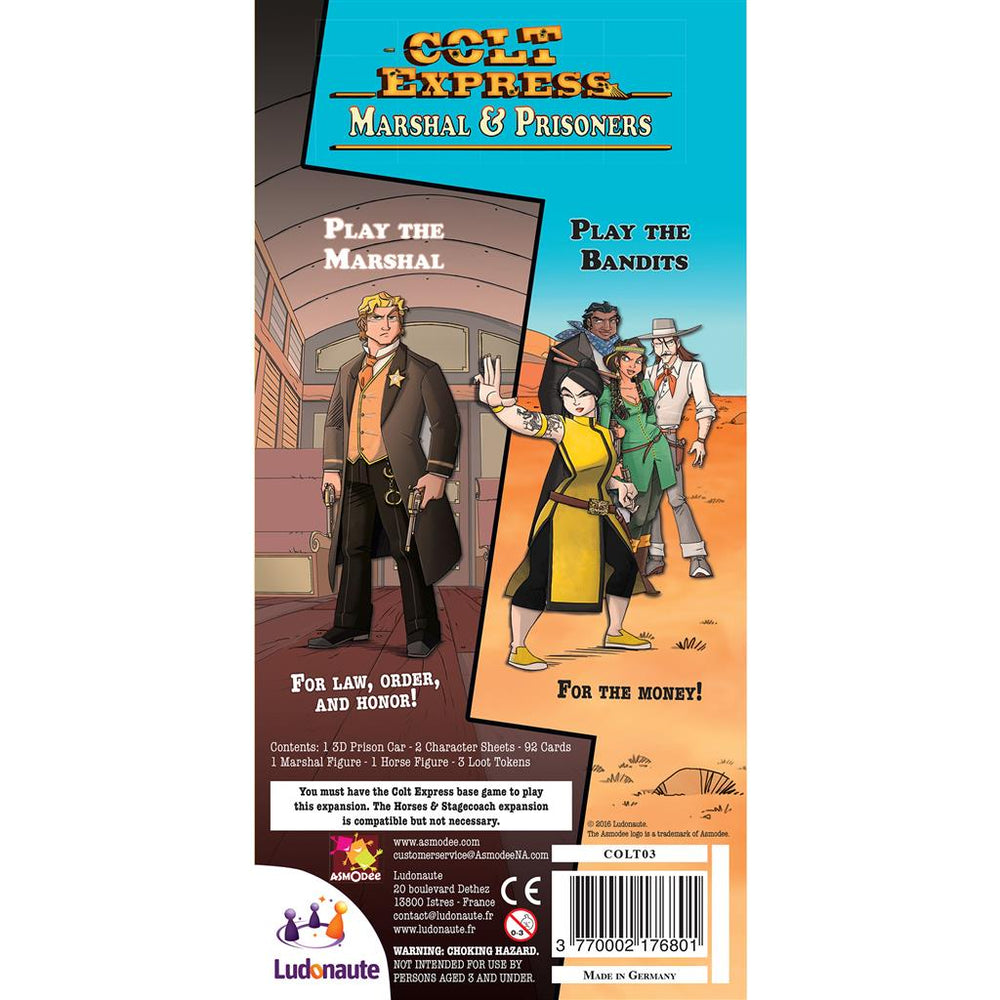 Colt Express: Marshal and Prisoners