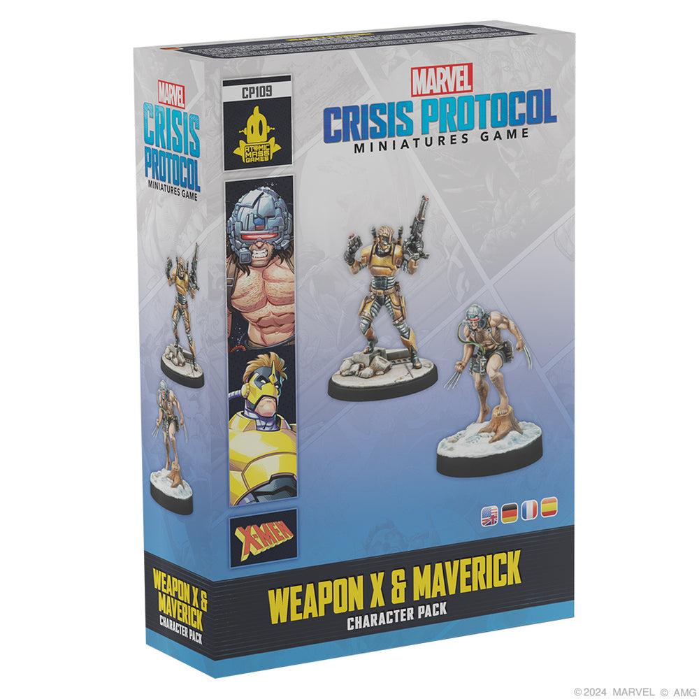 Marvel Crisis Protocol: Weapon X & Maverick Character Pack