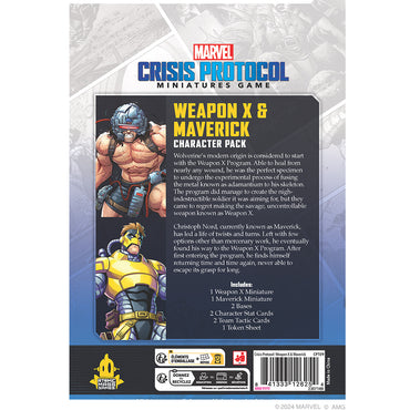 Marvel Crisis Protocol: Weapon X & Maverick Character Pack