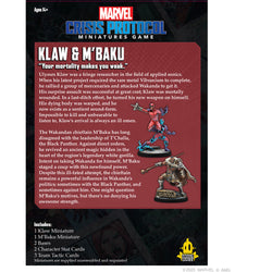 Marvel Crisis Protocol: Klaw and M'Baku