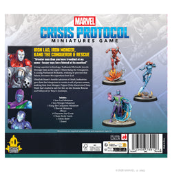 Marvel Crisis Protocol: Iron Lad, Iron Monger, Kang The Conqueror & Rescue