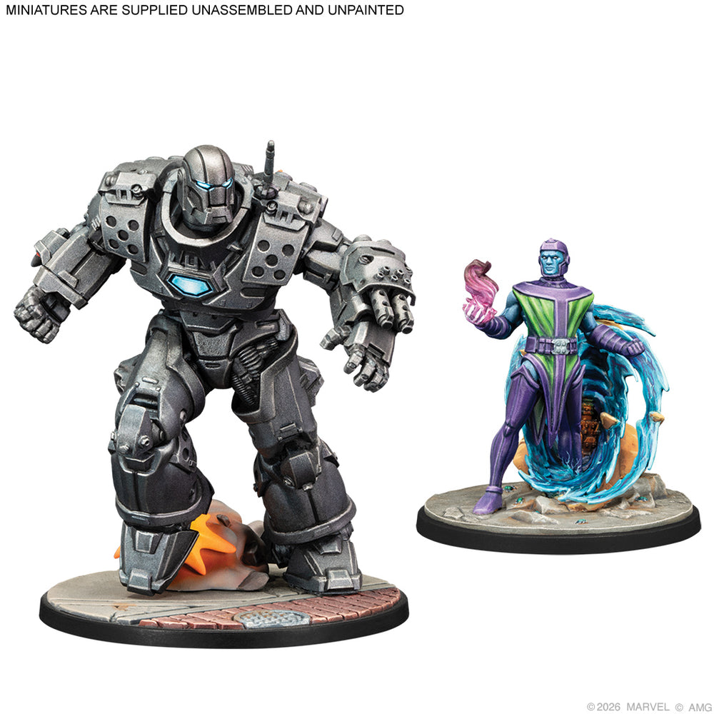 Marvel Crisis Protocol: Iron Lad, Iron Monger, Kang The Conqueror & Rescue