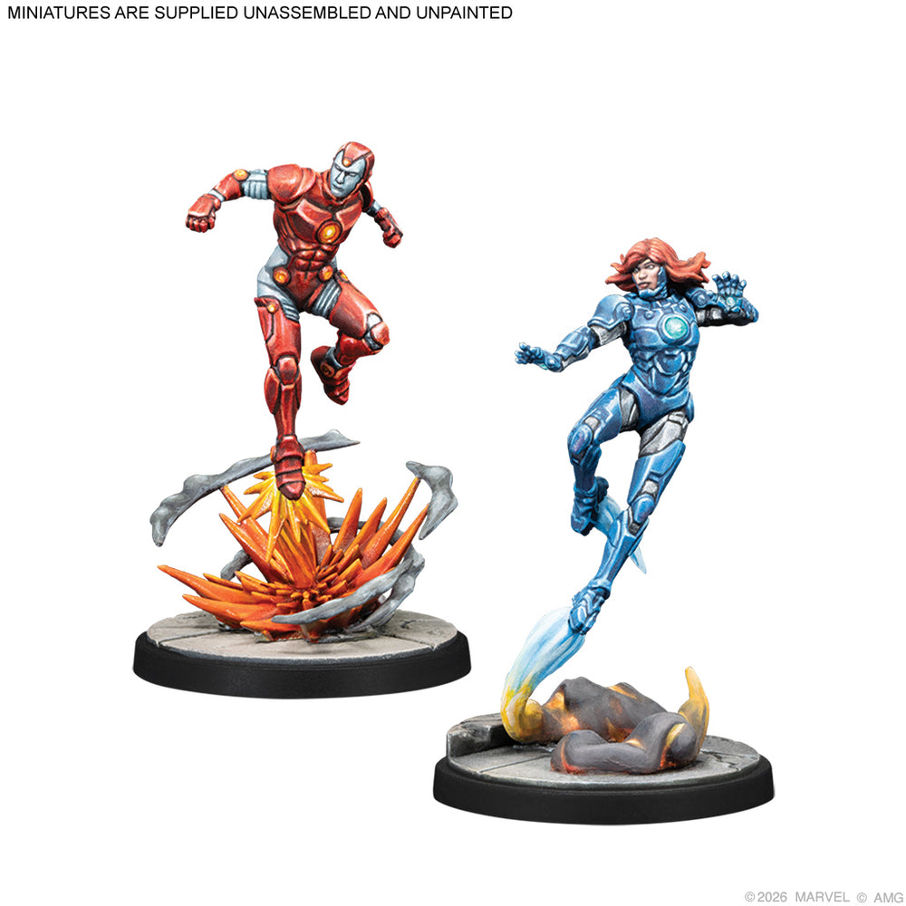 Marvel Crisis Protocol: Iron Lad, Iron Monger, Kang The Conqueror & Rescue