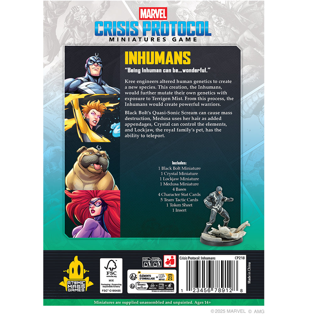 Marvel Crisis Protocol: Inhumans Affiliation Pack