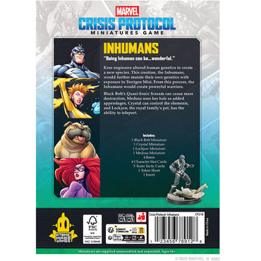 Marvel Crisis Protocol: Inhumans Affiliation Pack