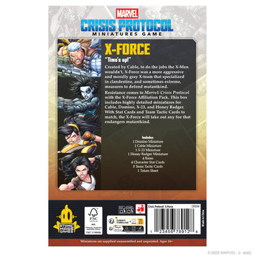 Marvel: Crisis Protocol - X-Force Affiliation Pack