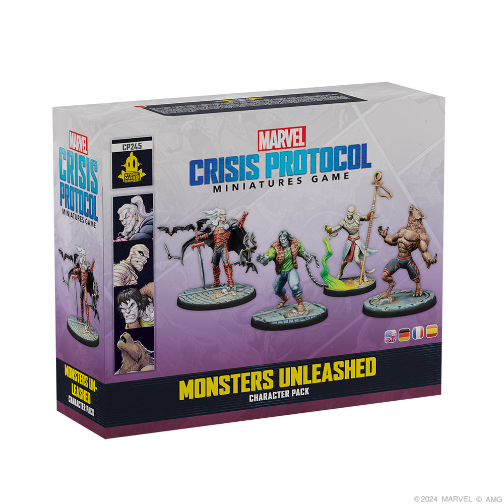 Atomic Mass Games Marvel Crisis Protocol: Monsters Unleashed Character Pack