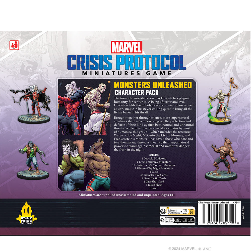 Marvel Crisis Protocol: Monsters Unleashed Character Pack