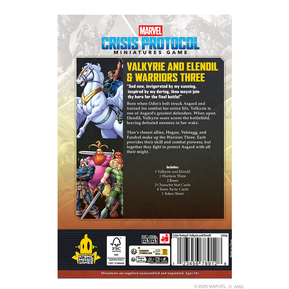 Marvel: Crisis Protocol – Valkyrie on Elendil & Warriors Three