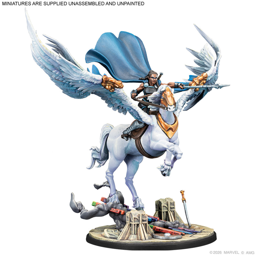 Marvel: Crisis Protocol – Valkyrie on Elendil & Warriors Three