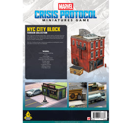 Marvel Crisis Protocol: NYC City Block - Terrain Pack