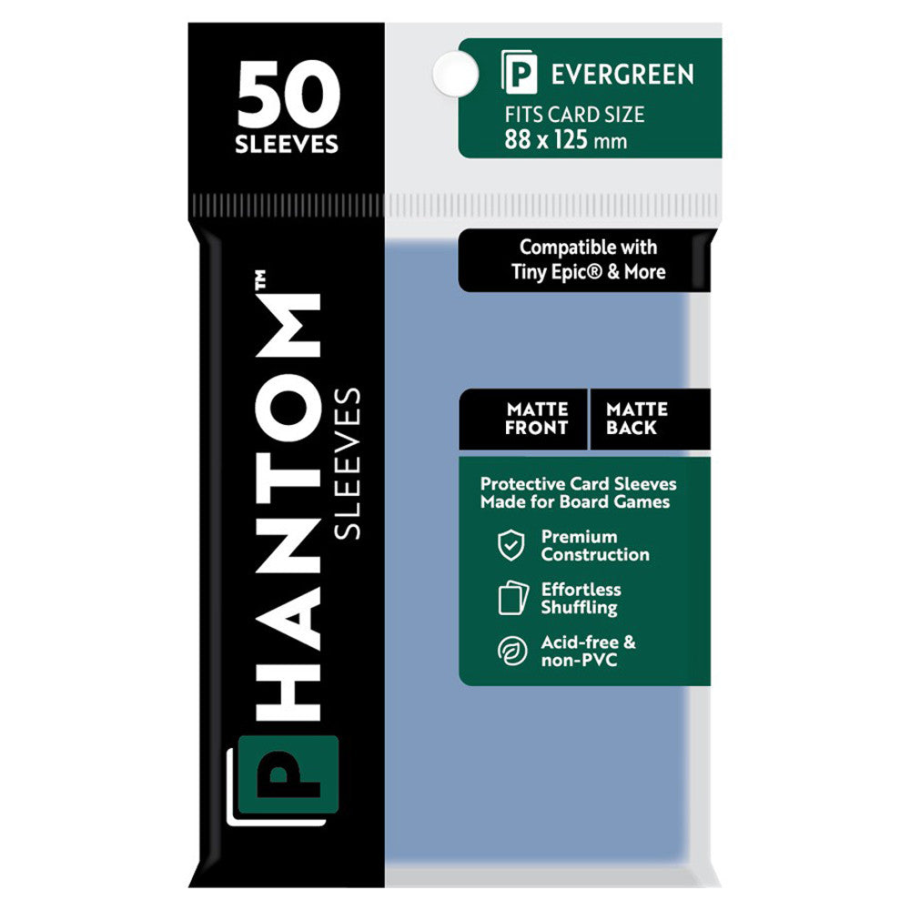 Phantom Sleeves: Matte/Matte - Evergreen Size