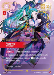 Vayne, Hunter (Overnumbered) (223/221) [Spiritforged]
