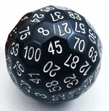 Foam Brain Games: 45mm D100 - Black