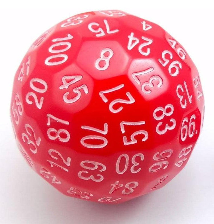 Foam Brain Games: 45mm D100 - Red