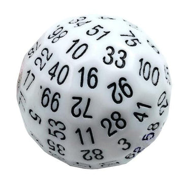 Foam Brain Games: 45mm D100 - White