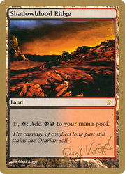 Shadowblood Ridge (Peer Kroger) [World Championship Decks 2003]