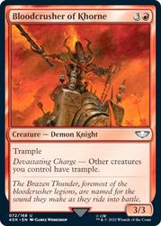 Bloodcrusher of Khorne (Surge Foil) [Warhammer 40,000]