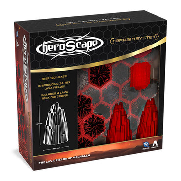 Heroscape: Terrain Expansion - Lava Fields of Valhalla