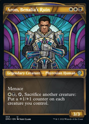 Aron, Benalia's Ruin (Showcase Textured) [Dominaria United]