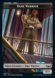 Ogre Warrior Token [Streets of New Capenna Tokens]