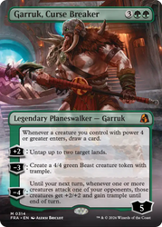 Garruk, Curse Breaker (Borderless) [Reality Fracture]