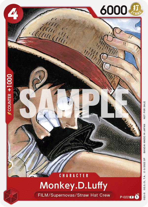 Monkey.D.Luffy (One Piece Film Red) [One Piece Promotion Cards]