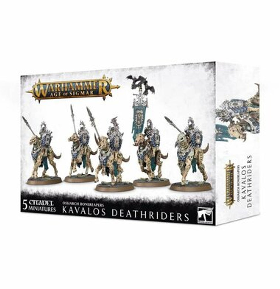 Warhammer, Age of Sigmar: Ossiarch Bonereapers - Kavalos Deathriders