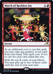 March of Reckless Joy [Kamigawa: Neon Dynasty Prerelease Promos]