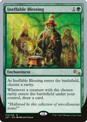 Ineffable Blessing ("choose a rarity") [Unstable]