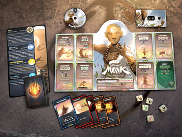 Dice Throne: Monk vs Paladin