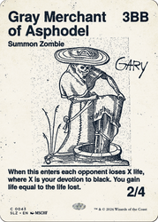 Gray Merchant of Asphodel (0043) [Secret Lair x MSCHF: The Zeta Set]