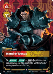 Darius, Hand of Noxus (Metal) (Best Of) (253/298) [Riftbound Organized Play Promotional Cards]