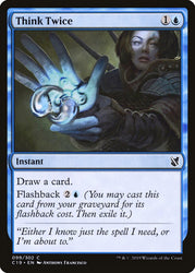 Think Twice [Commander 2019]