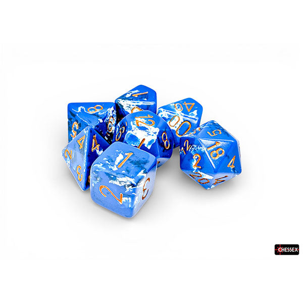 Chessex: Brush Dice - Wavebreak 7 Die Set (CHX 24406)