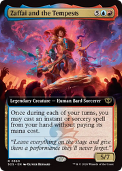 Zaffai and the Tempests (Extended Art) [Secrets of Strixhaven]
