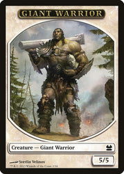 Giant Warrior Token [Modern Masters Tokens]